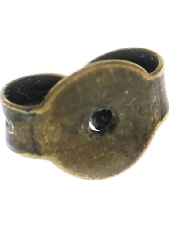 Gucci Double Rhinestone Earrings Black Gold - Picture 6 of 6